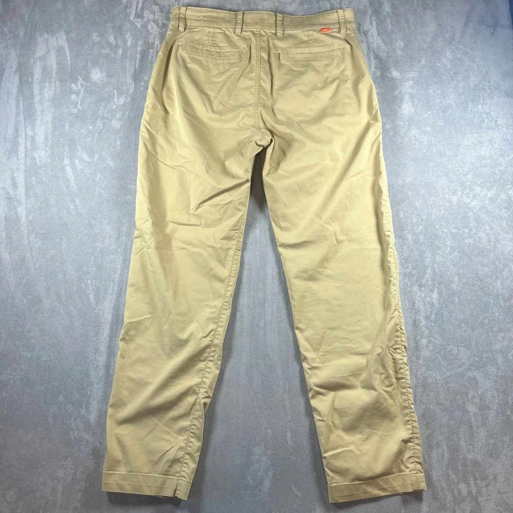 Nike Dri-FIT Mens Chino Golf Pants Khaki Tan Beige 32x32 Stretch Casual